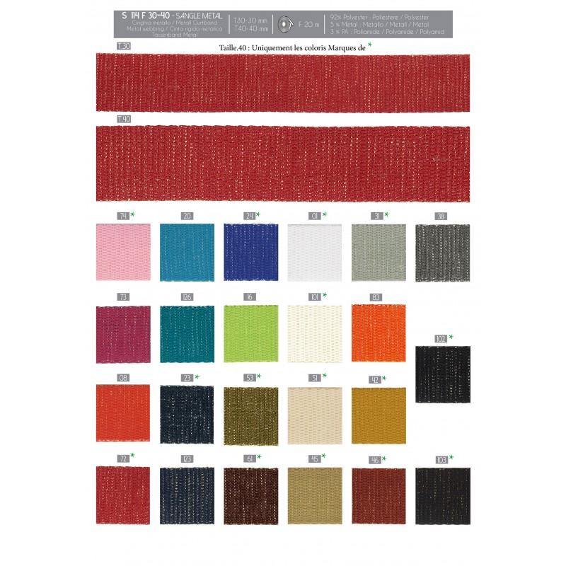 Stephanoise S114 - SANGLE METAL 30MM