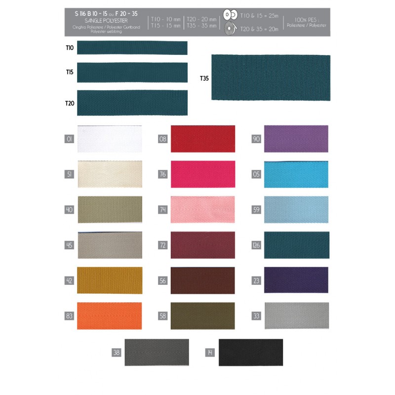 Stephanoise S116 - SANGLE POLYESTER