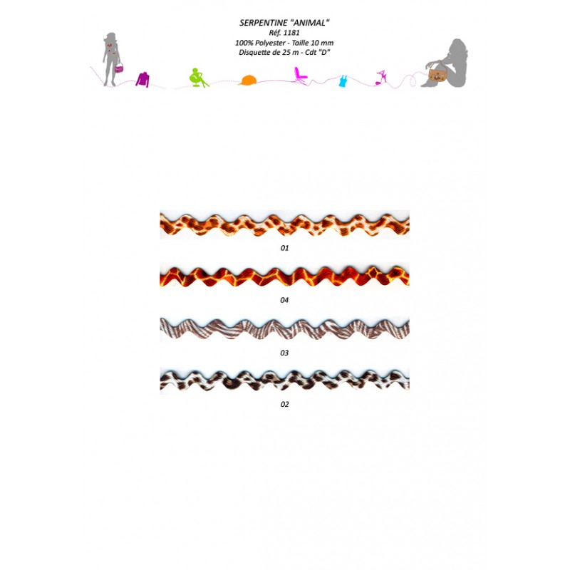 Stephanoise S1181 - SERPENTINE "ANIMAL"