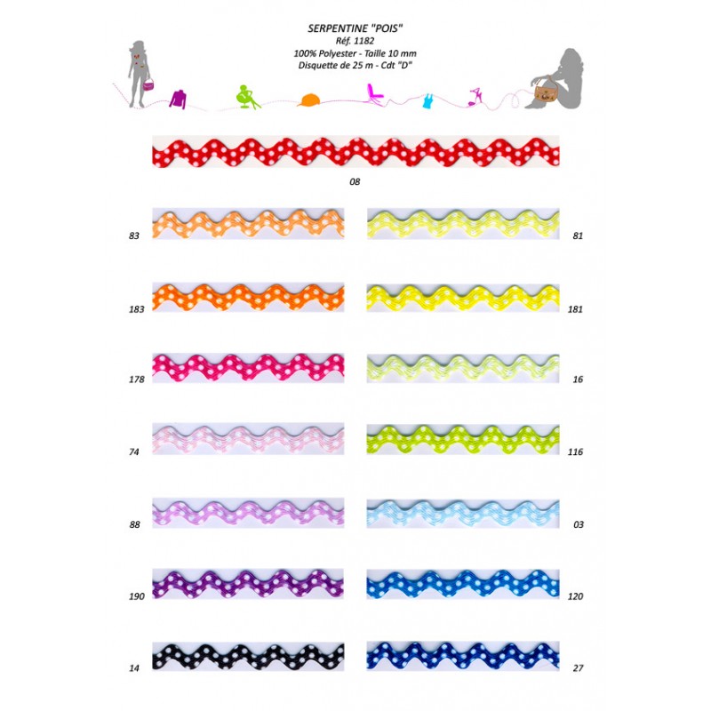 Stephanoise S1182 - SERPENTINE "POIS"