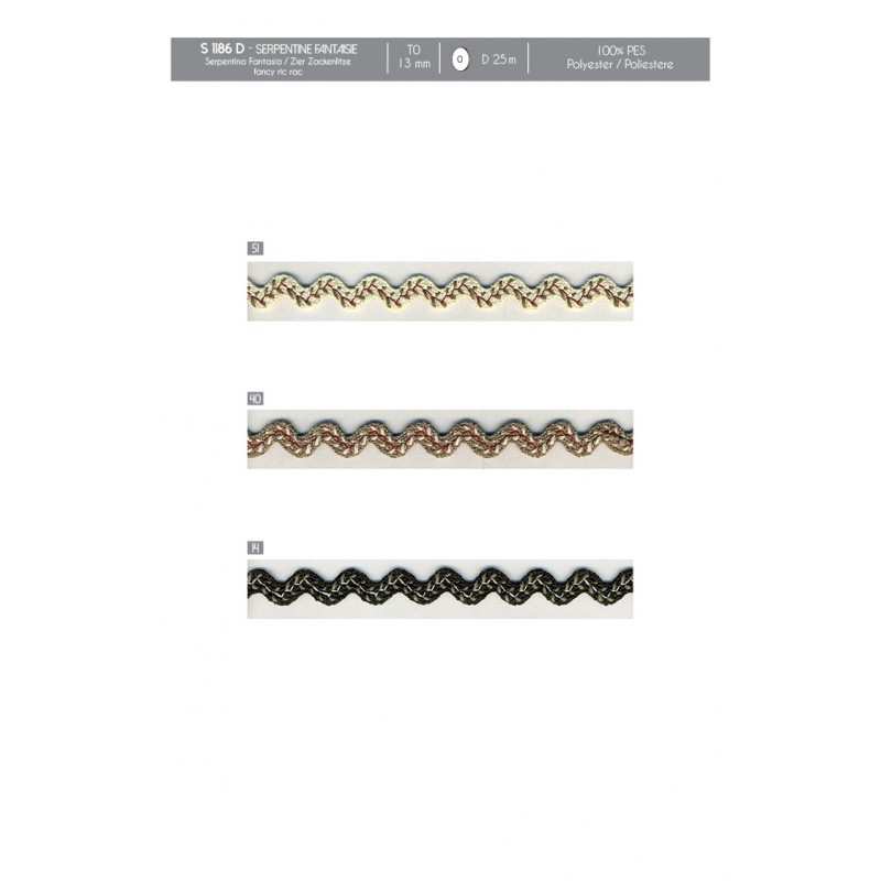 Stephanoise S1186 - SERPENTINE FANTAISIE