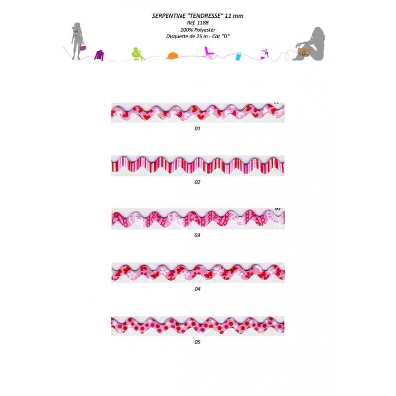 Stephanoise S1188 - SERPENTINE "TENDRESSE"