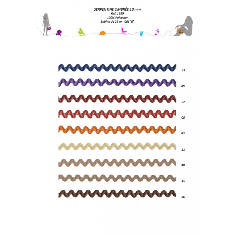 Stephanoise S1190 - SERPENTINE OMBREE
