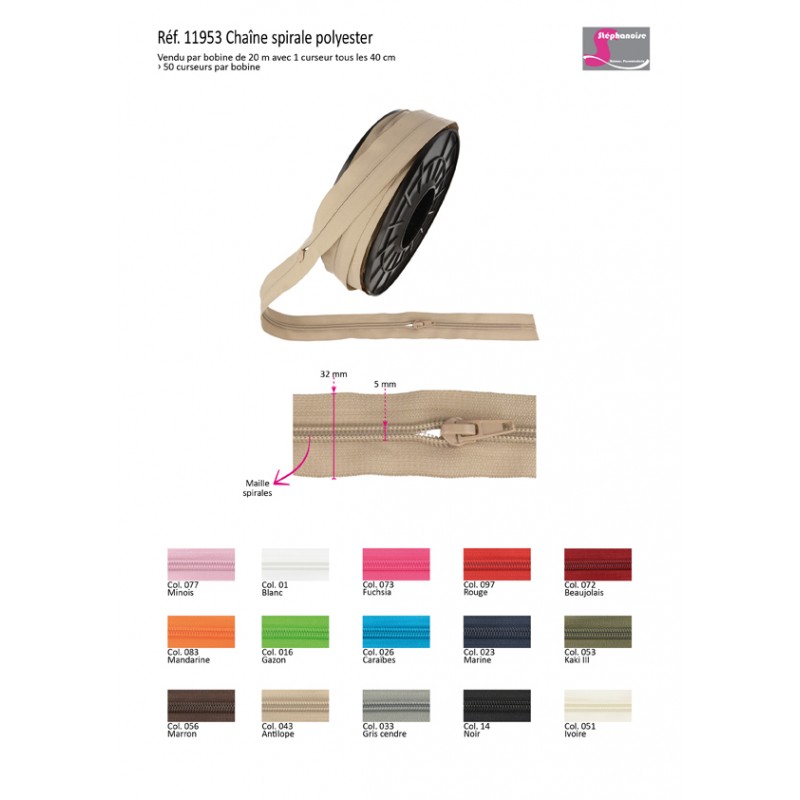 Stephanoise S11953 - CHAINE SPIRALE