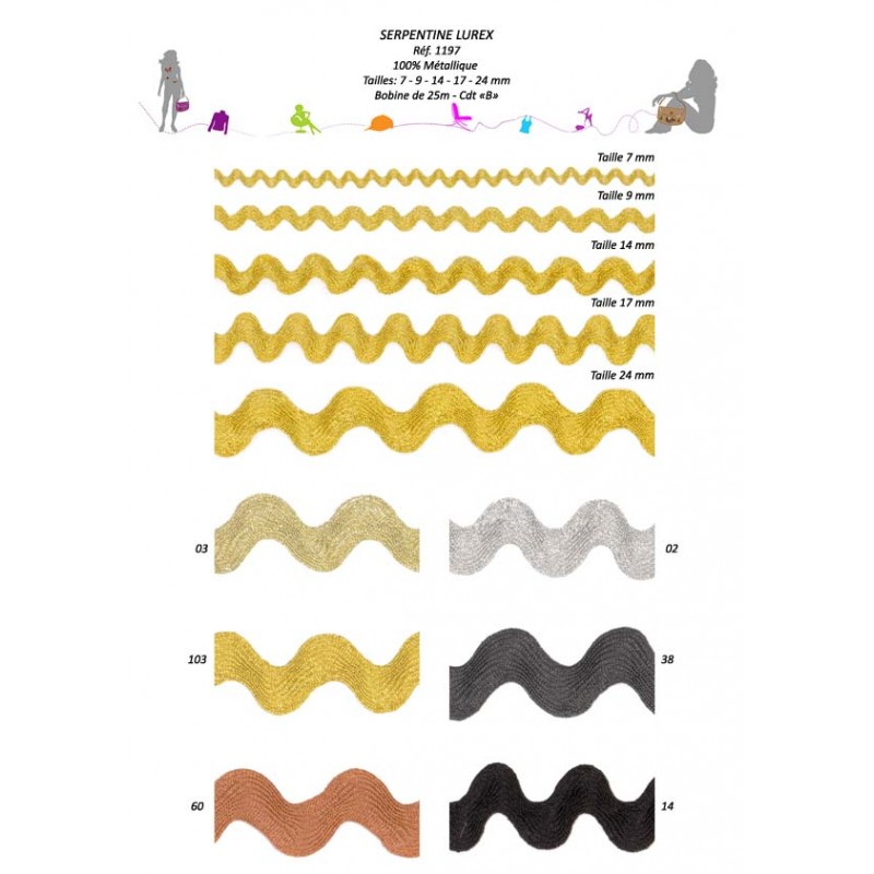 Stephanoise S1197 - SERPENTINE METAL