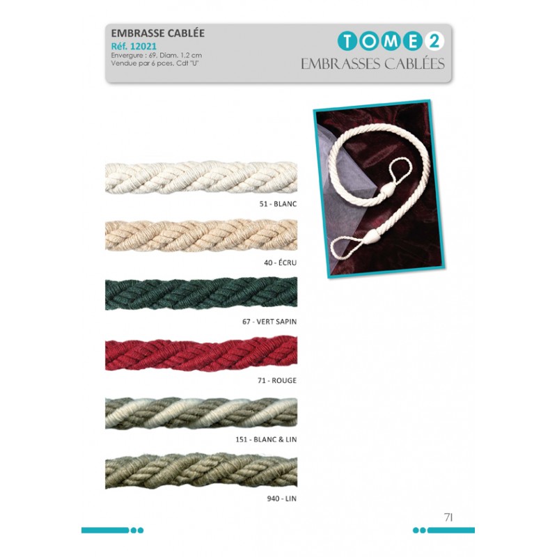 Stephanoise S12021 - EMBRASSE CABLE 12MM