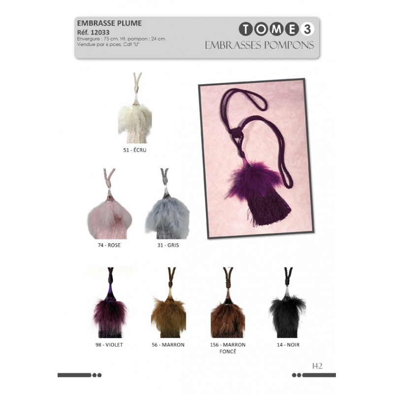 Stephanoise S12033 - EMBRASSE PLUME