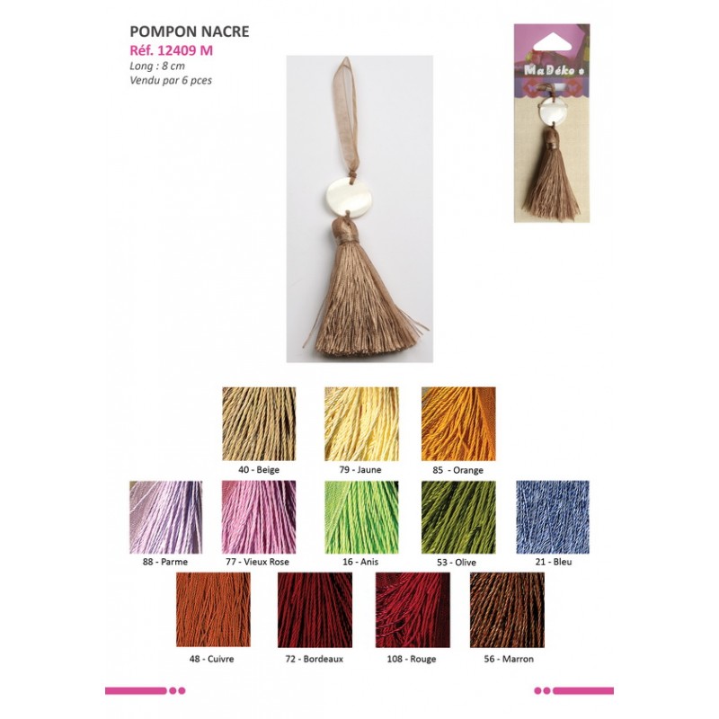 Stephanoise S12409 - POMPON NACRE