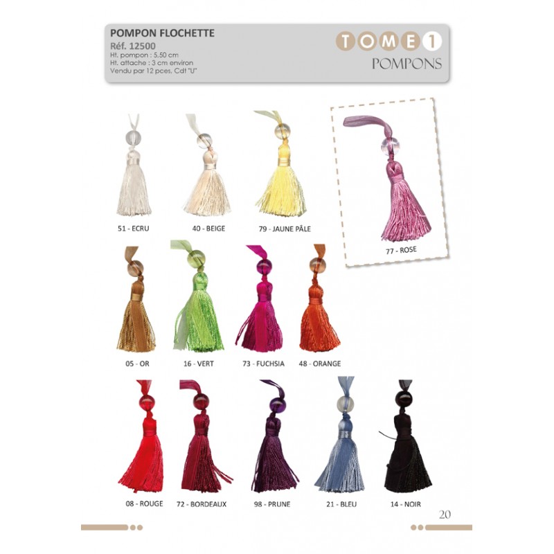 Stephanoise S12500 - PETITE FLOCHETTE PERLE/ORGANDI