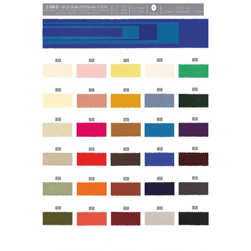 Stephanoise S1301 - GROS GRAIN PETERSHAM COTON