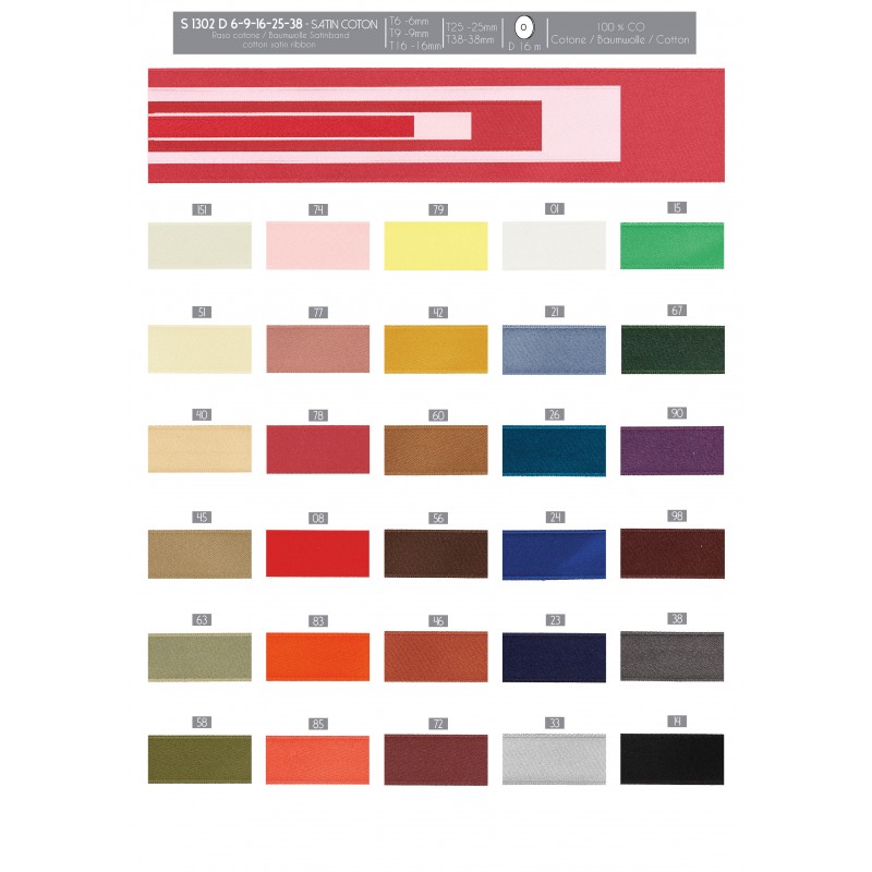 Stephanoise S1302 - SATIN COTON