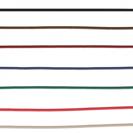 stephanoise S136 - ELASTIQUE ROND CHAPEAU 1 2 MM