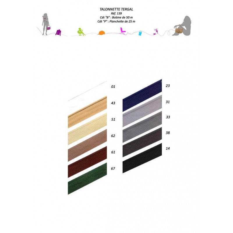 Stephanoise S139 - TALONNETTE TERGAL