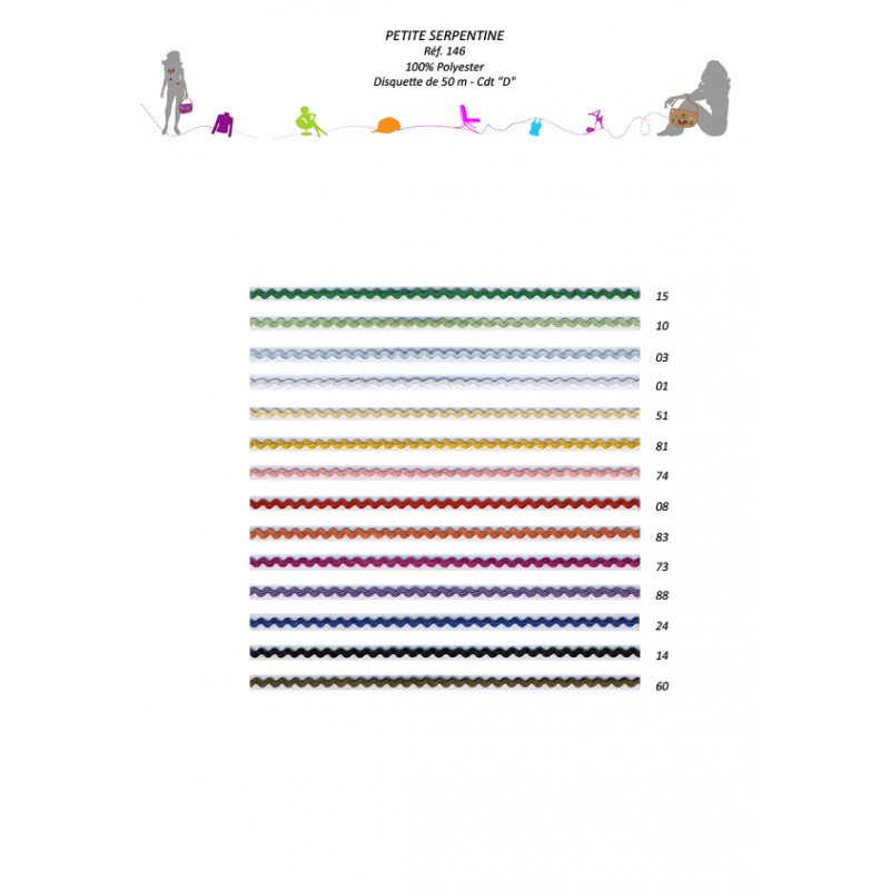 Stephanoise S146 - PETITE SERP.POLYES. 2 MM