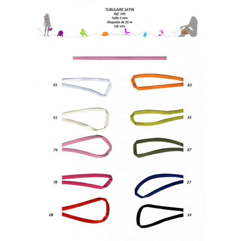 Stephanoise S149 - TUBULAIRE SATIN 5 MM