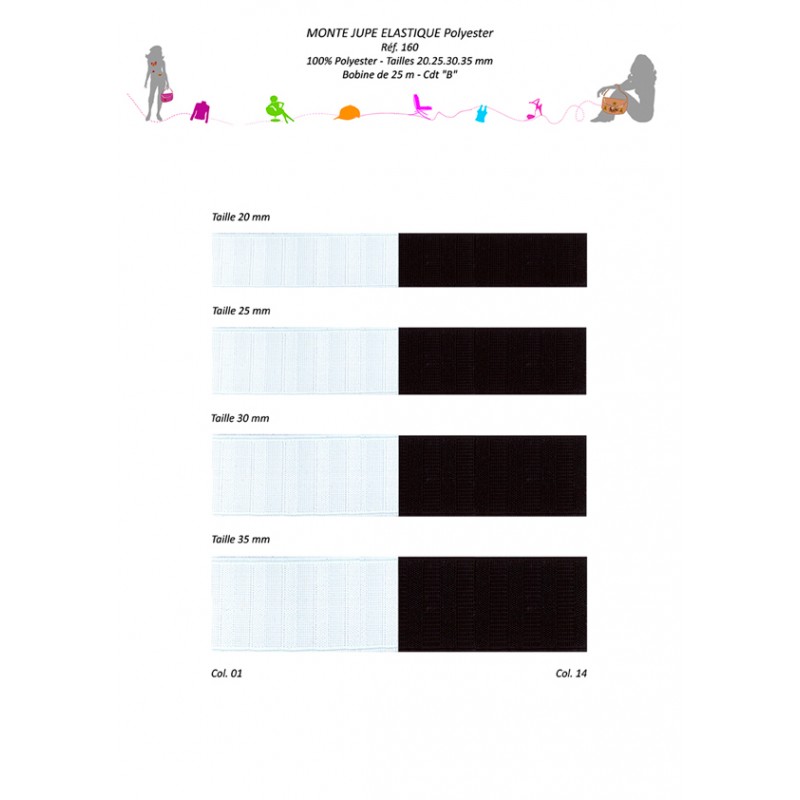 Stephanoise S160 - M.J. ELASTIQUE POLYESTER