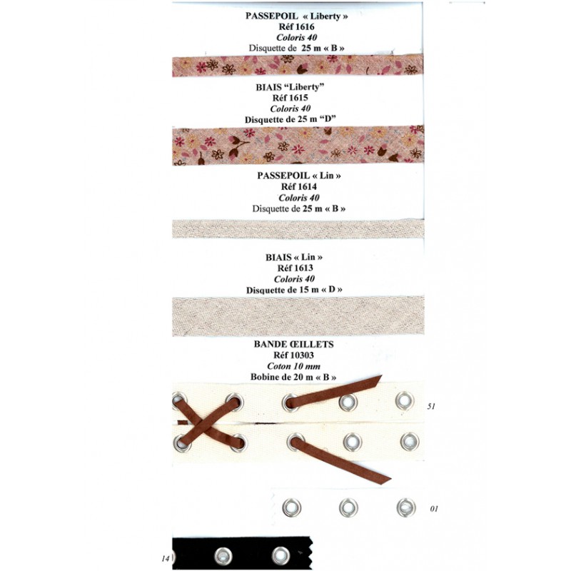 Stephanoise S1613 - BIAIS REPLIE LIN