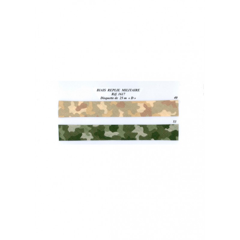 Stephanoise S1617 - BIAIS REPLIE 20+8+8 MILITAIRE