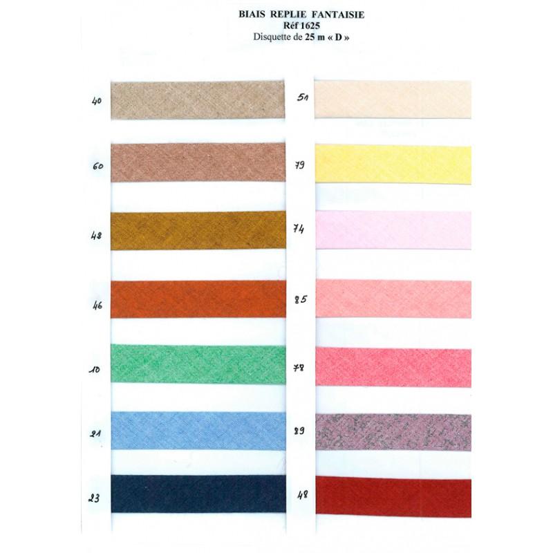 Stephanoise S1625 - BIAIS REPLIE FANTAISIE