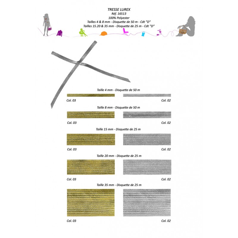 Stephanoise S16513 - TRESSE METAL