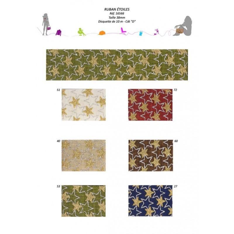 Stephanoise S16566 - RUBAN ETOILES