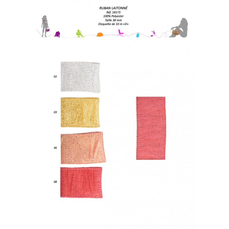 Stephanoise S16573 - RUBAN LAITONNÉ