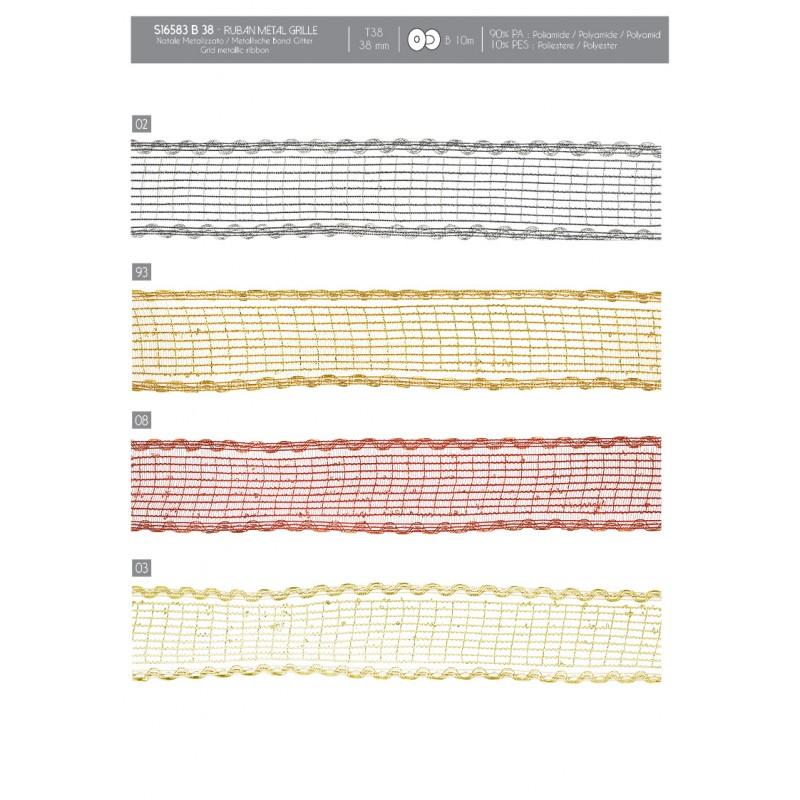 Stephanoise S16583 - RUBAN METAL GRILLE