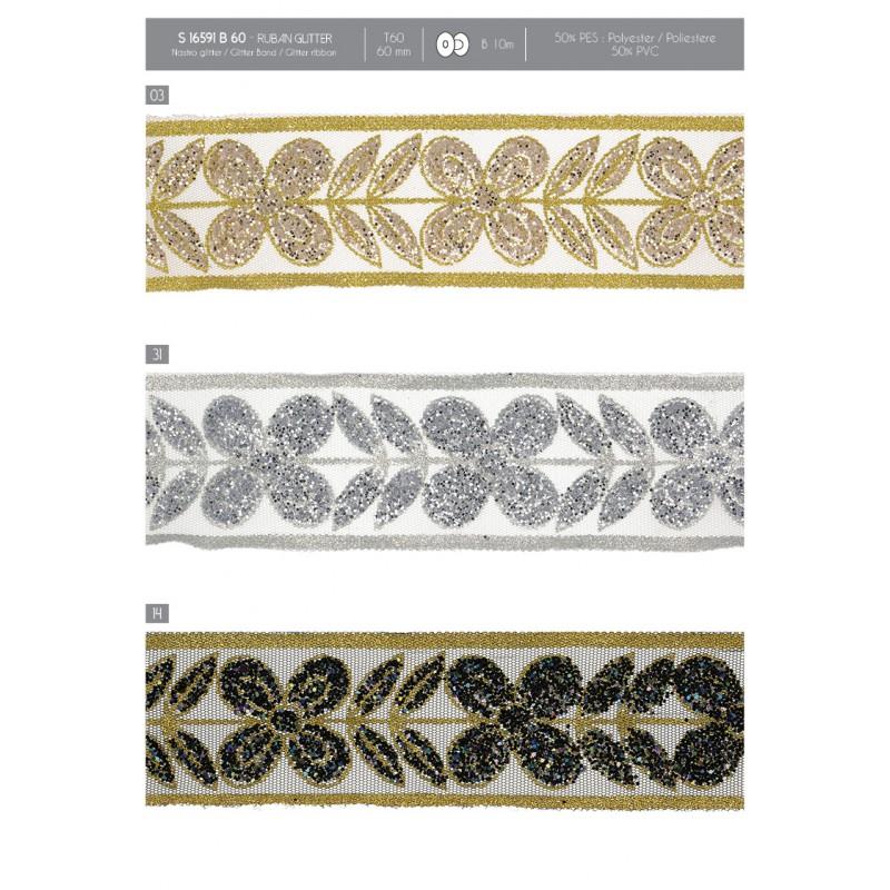 Stephanoise S16591 - RUBAN GLITTER