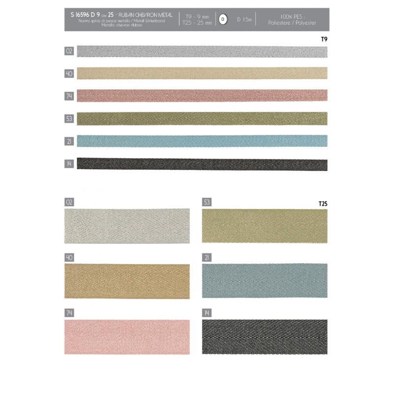 Stephanoise S16596 - RUBAN CHEVRON MÉTAL