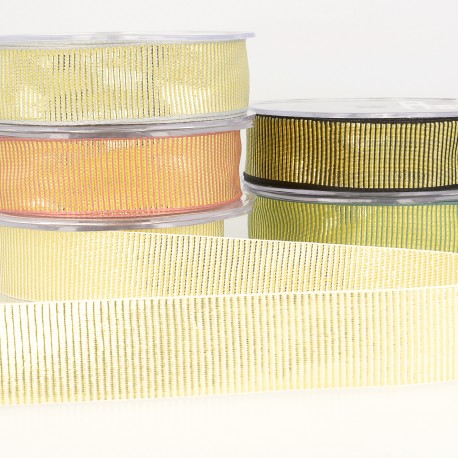 stephanoise S16599 - RUBAN GROS GRAIN MÉTAL