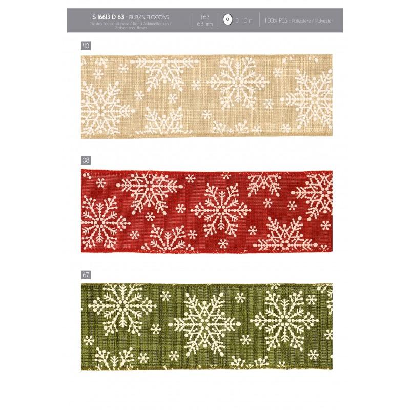 Stephanoise S16613 - RUBAN FLOCONS