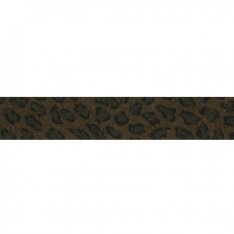stephanoise S1673 - BIAIS REPLIE LEOPARD