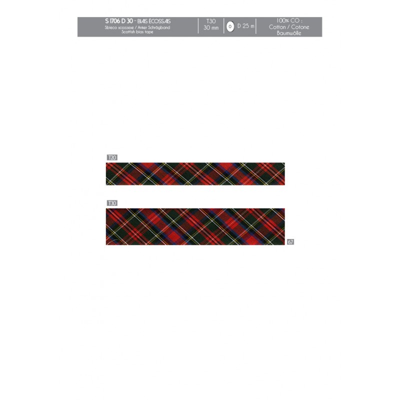 Stephanoise S1706 - BIAIS ECOSSAIS