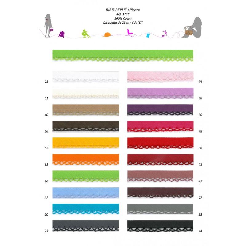 Stephanoise S1718 - BIAIS REPLIE "PICOT"