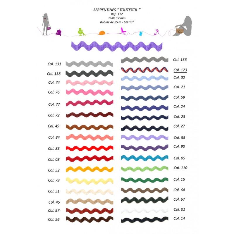 Stephanoise S172 - SERPENTINE TOUTEXTILE 13 MM