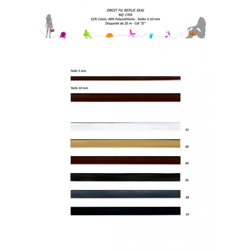 Stephanoise S1769 - DROIT FIL REPLIE SKAI