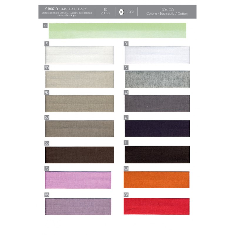 Stephanoise S1807 - BIAIS REPLIE COTON