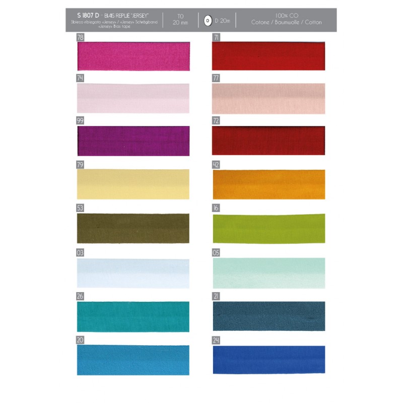 Stephanoise S1807 - BIAIS REPLIE COTON