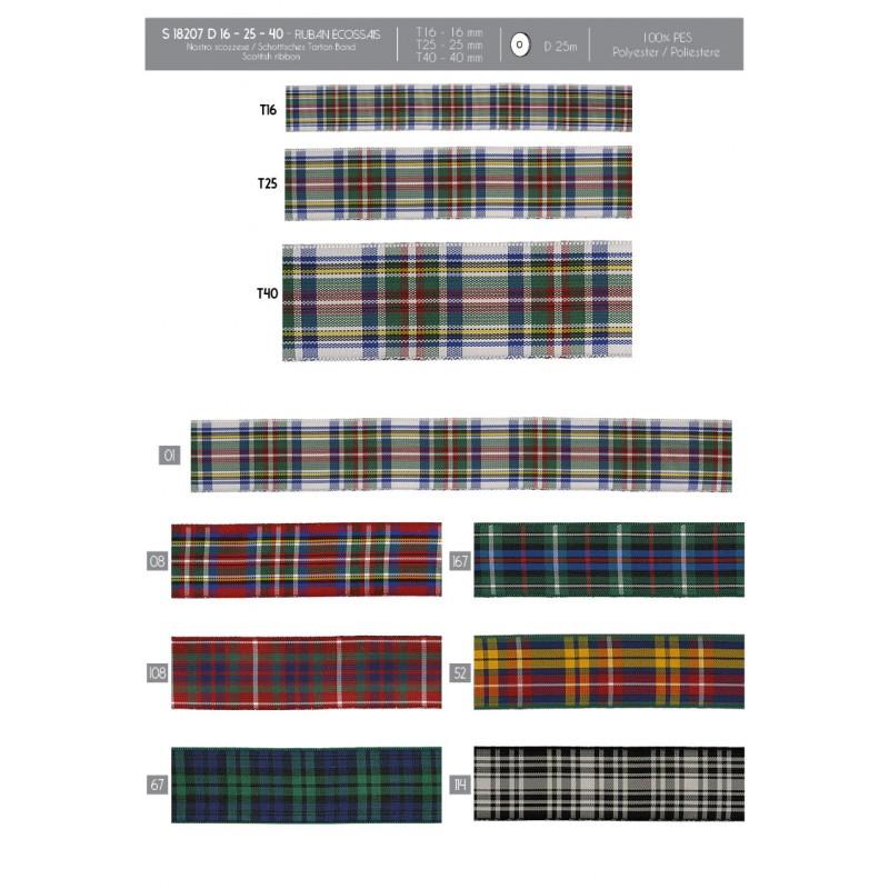Stephanoise S18207 - RUBAN ÉCOSSAIS