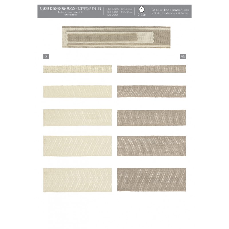 Stephanoise S18213 - TAFFETAS LIN