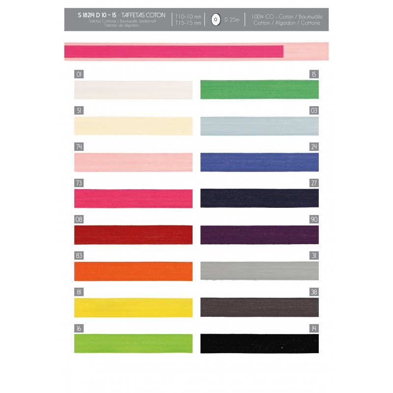 Stephanoise S18214 - TAFFETAS COTON