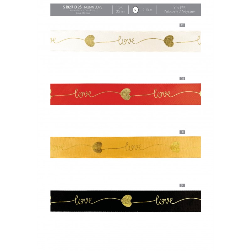 Stephanoise S18217 - RUBAN LOVE