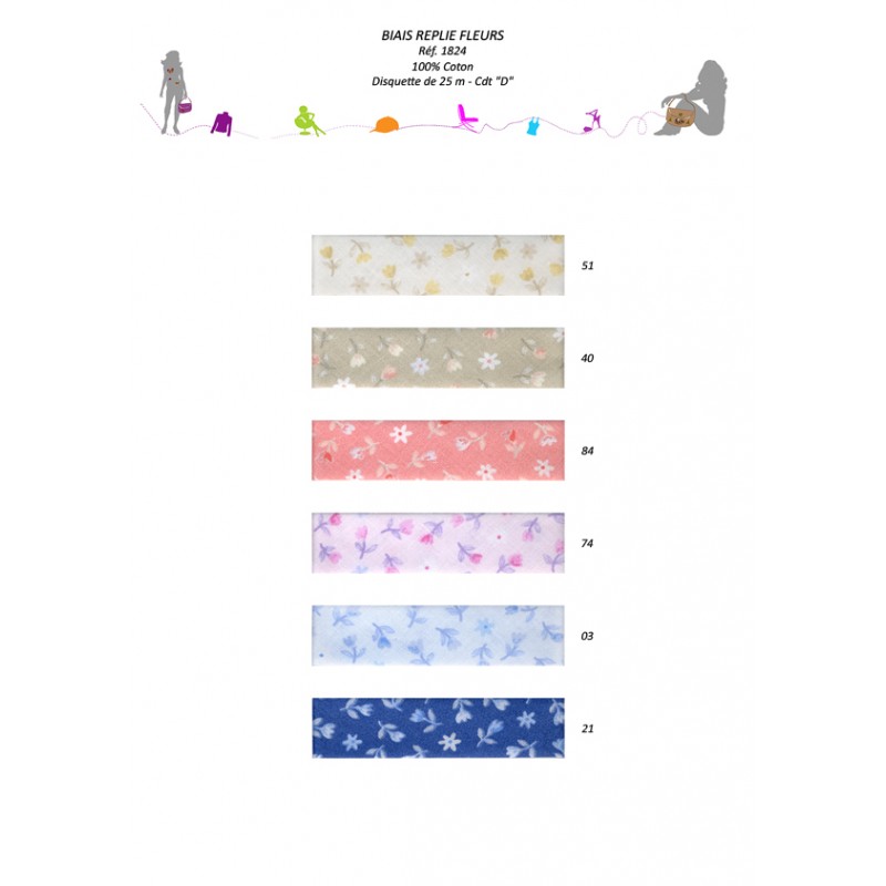 Stephanoise S1824 - BIAIS REPLIE 20/10/10 FLEURS