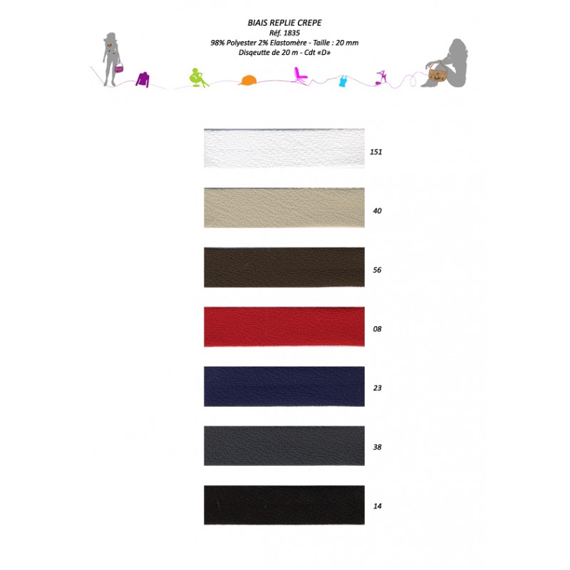 Stephanoise S1835 - BIAIS REPLIE CREPE 20/10/10