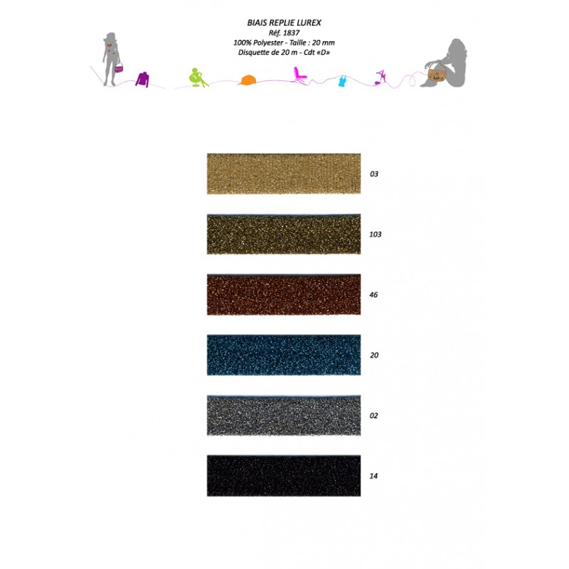 Stephanoise S1837 - BIAIS REPLIE METAL 20/10/10