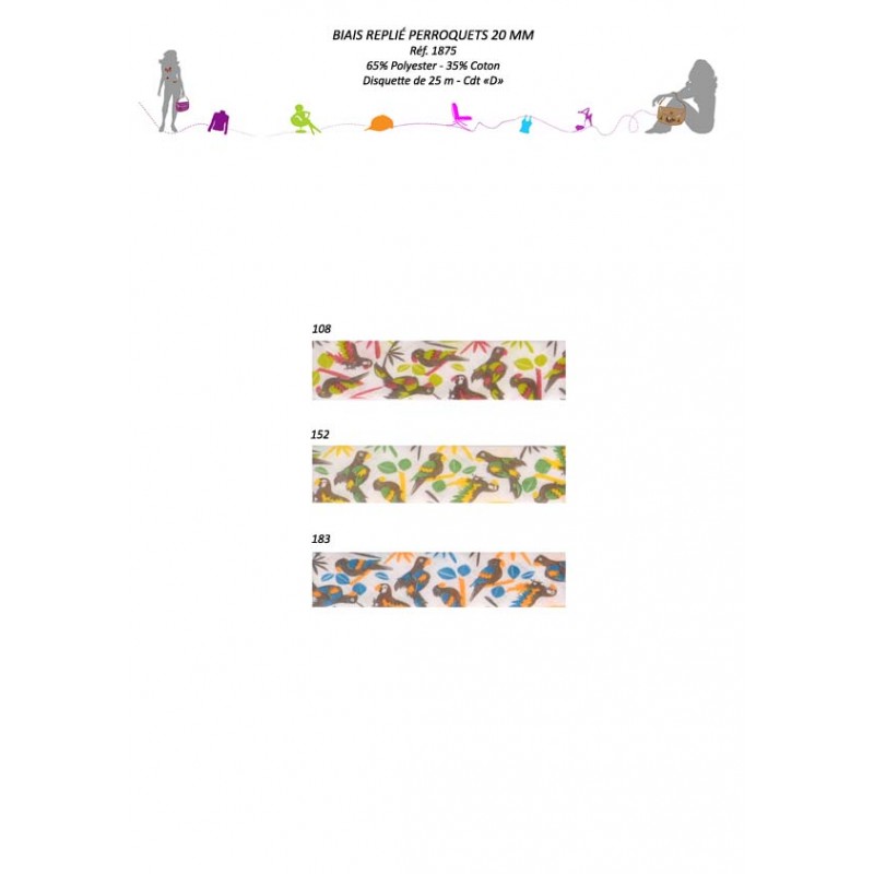 Stephanoise S1875 - BIAIS REPLIE PERROQUETS 20/10/10