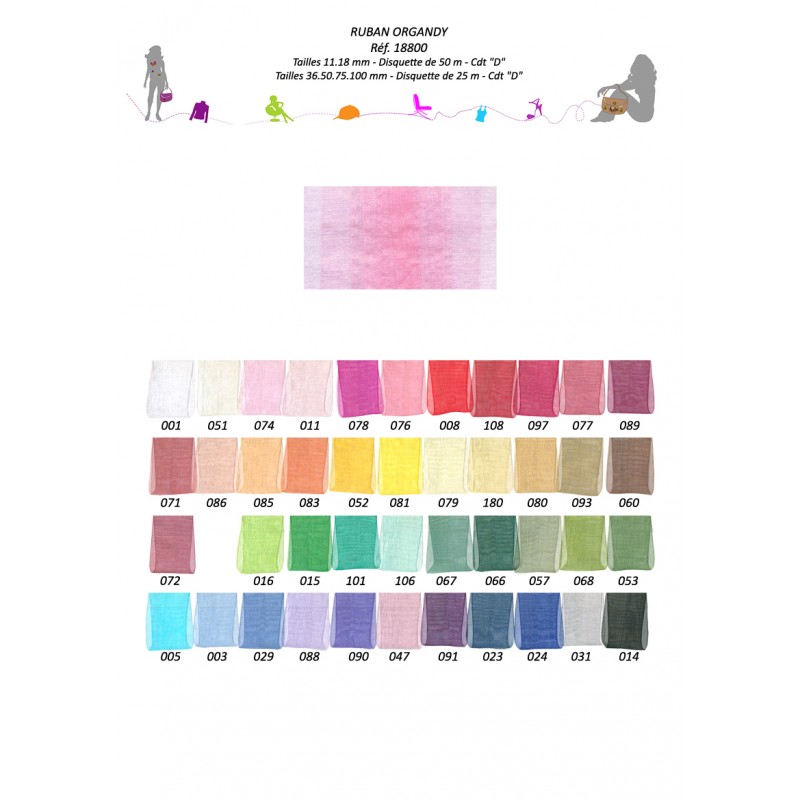 Stephanoise S18800 - RUBAN VOILE