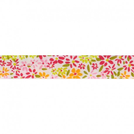 stephanoise S1882 - BIAIS REPLIE FLEURS 19/9 5/9 5