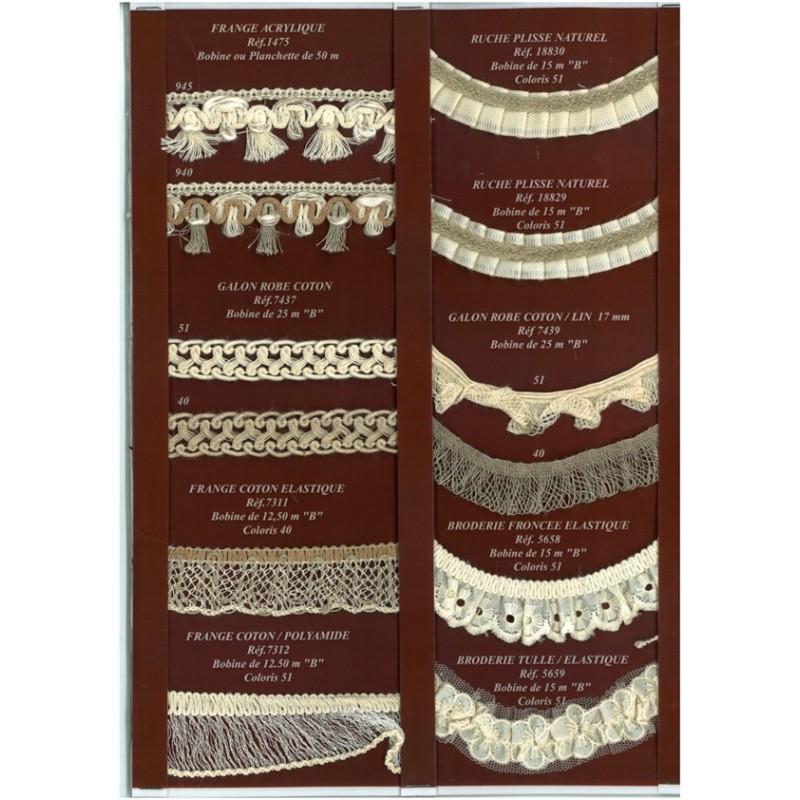 Stephanoise S18830 - RUCHE PLISSE NATUREL