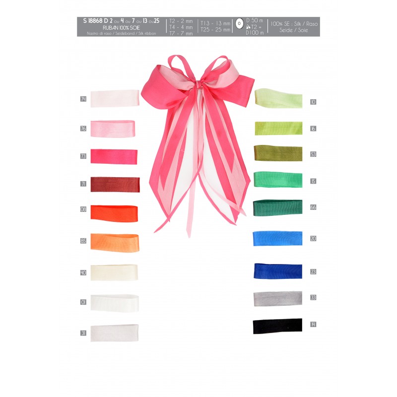 Stephanoise S18868 - RUBAN DE SOIE